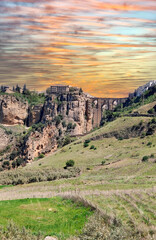 Fototapeta premium Landscape in nature