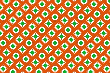 Geometric pattern in the colors of the national flag of Niger. The colors of Niger.