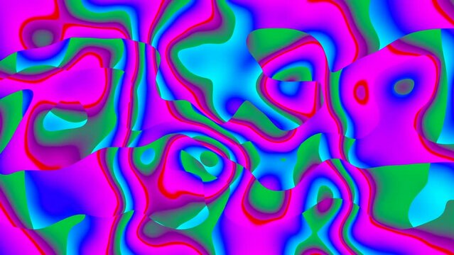 abstract and  violet , olive and pink color Beautiful animation 