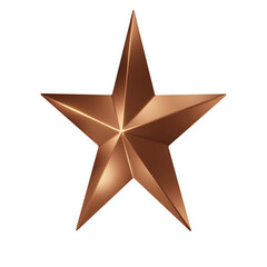 Obraz premium star 3d icon