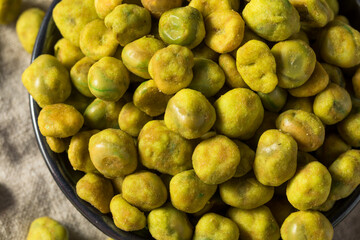 Homemade Japanese Wasabi Peas