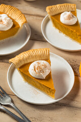 Homemade Thanksgiving Pumpkin Pie