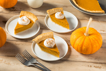 Homemade Thanksgiving Pumpkin Pie