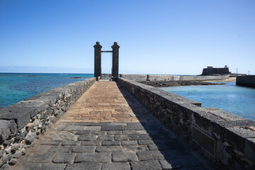 Bridge to the Castle of Saint Gabriel, Arrecife
