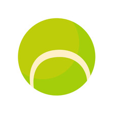 green tennis ball for outdoor sports