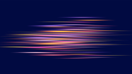 Modern abstract high-speed motion effect. Futuristic dynamic motion technology. Motion pattern for banner or poster design background idea. Vector illustration.