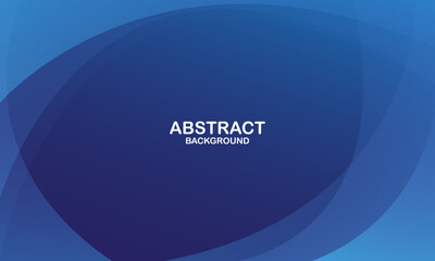 Abstract blue wavy background. Dynamic shapes composition. Vector illustration