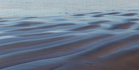 A beautiful landscape of Xangri-lá beach in Rio Grande do Sul, Brazil.	