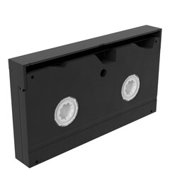 Obraz premium 3d rendering illustration of a vhs cassette