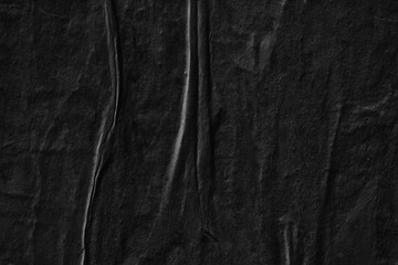 Old black white paper background creased crumpled surface torn ripped posters grunge texture backdrop  
