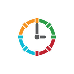 clock logo icon
