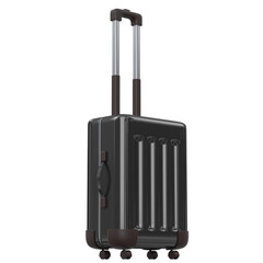 3d rendering illustration of a travel suitcase
