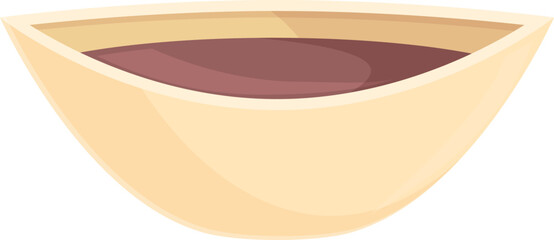 Japanese soup icon cartoon vector. Japan food. Cuisine rice