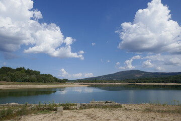 Resorvoir of A Concha in Bande, Ourense