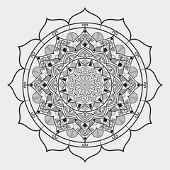 Luxury ornamental mandala design background decoration