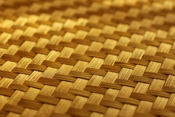 Weave texture. natural straw background. the texture of rattan weaving. heterogeneity and uniqueness of natural materials.