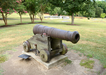 18th century Brickell Cannon, Greenville, North Carolina, United States