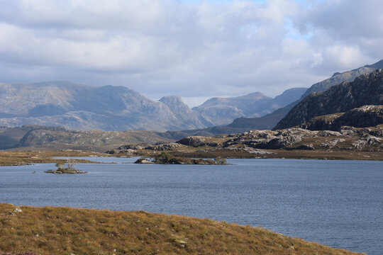 An der NC500 bei Poolewe, Schottland