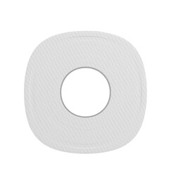 3d rendering illustration of a toilet paper roll