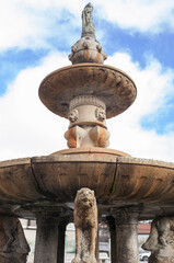Saint Roch Fountain, Piornal, Spain