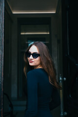 woman in sunglasses