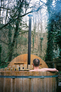 Japanese hot bath