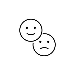 Feedback icon in trendy flat style. Rating Customer review symbol for your web site design, logo, app, Vector EPS 10.