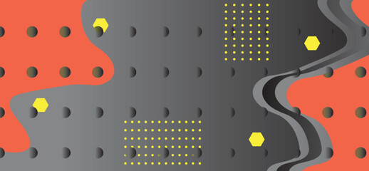 Abstract Dynamic modern mobile screen banners. Sale banner background template design, Vector illustration. Vector fashion background.