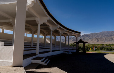 Sindhu Ghat in Leh, Ladakh India. Indus Ghat.
It is a beautiful riverbank, situated near the Shey village in Leh. It is known for its unique and scenic landscape.