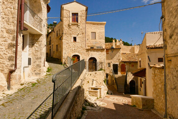 Borgo medievale di Montalto.Abruzzo, Italy