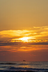 sunrise over the sea