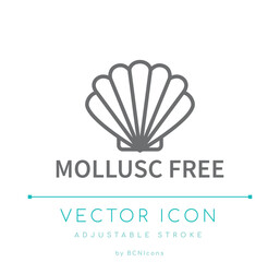 Mollusc Free Line Icon