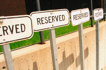 Reserved Signs