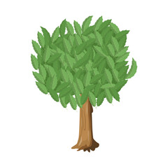 A tree flat vector download 