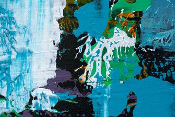 Fototapeta premium abstract background in acrylic paints 