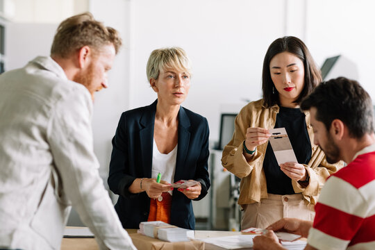 People Working in Printing Industry 