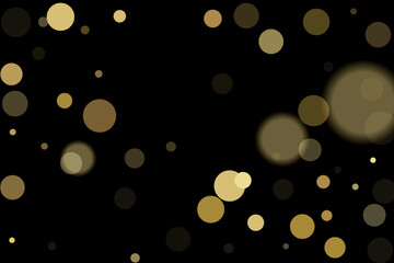 Gold glitter confetti, great design for any purpose. Party decor.