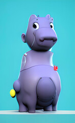 3d rendered illustration of a character