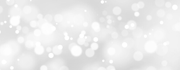 White Glitter Lights Abstract Background