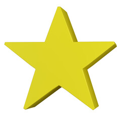 3D Star illustration
