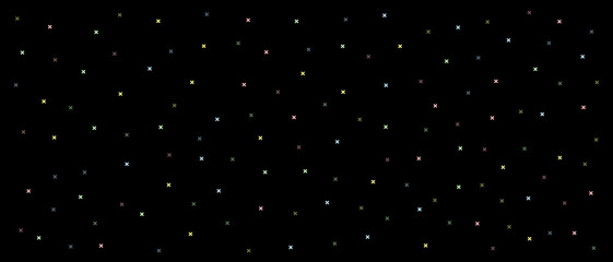 Imaginative color stars background