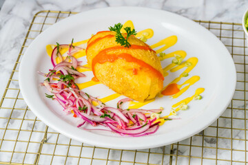 Comida Latinoamericana Platos con loroco
