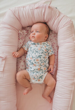 Cute chubby baby 
