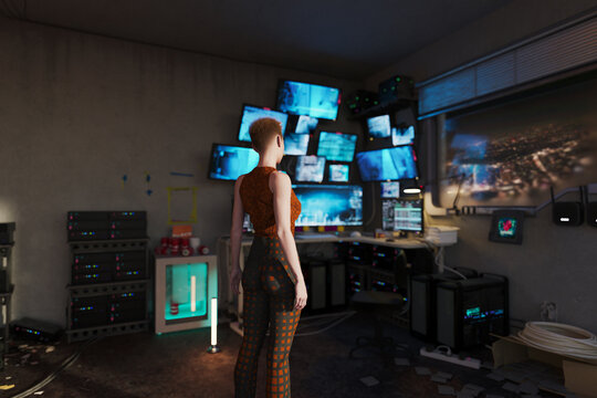 Watching the screens