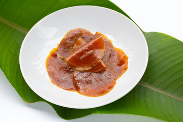 Thai dessert, Dried mango paste sheets