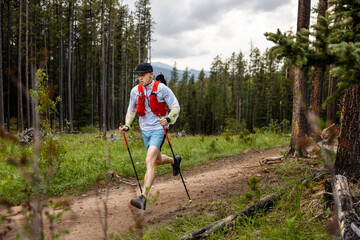 Trail Runner Running
