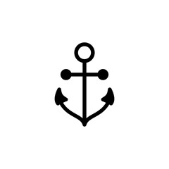 Anchor icon vector for web and mobile app. Anchor sign and symbol. Anchor marine icon.