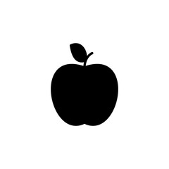 Apple icon vector for web and mobile app. Apple sign and symbols for web design.
