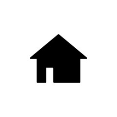 House icon vector for web and mobile app. Home sign and symbol