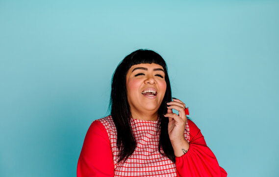 Laughing woman